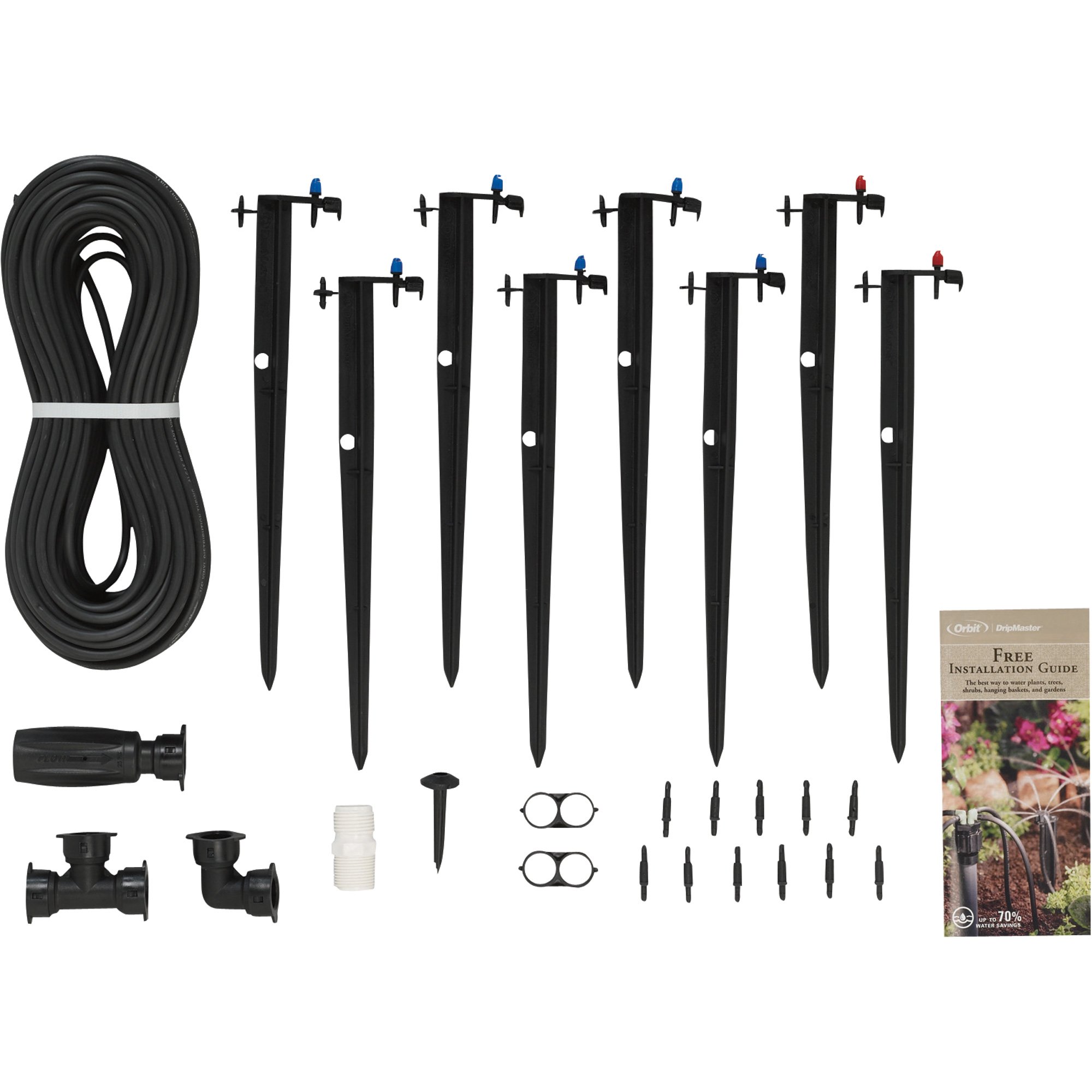 Orbit Kit Irrigatore Con Timer Smart B-hyve E Raccordi Blu-Lock